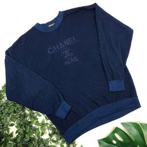 Vintage Chanel Boutique Monogram Crewneck